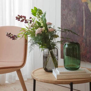Acorn Vase H 22 Stone