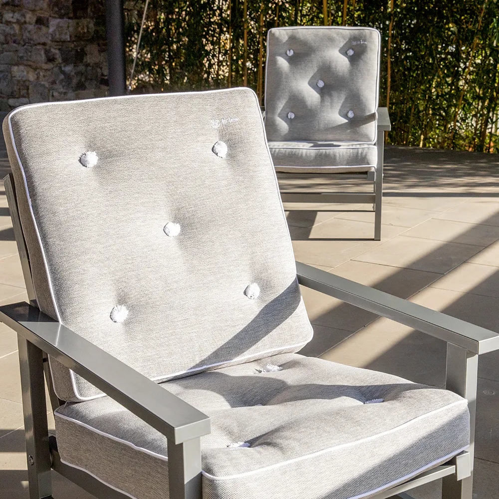 Armchair Grey Aluminium