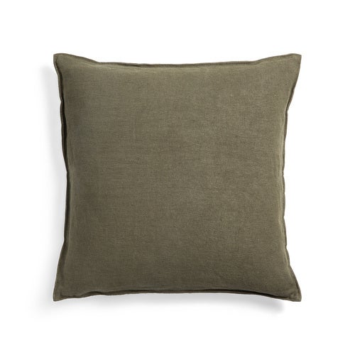 Lin Cushion cover Olive 50x50 cm