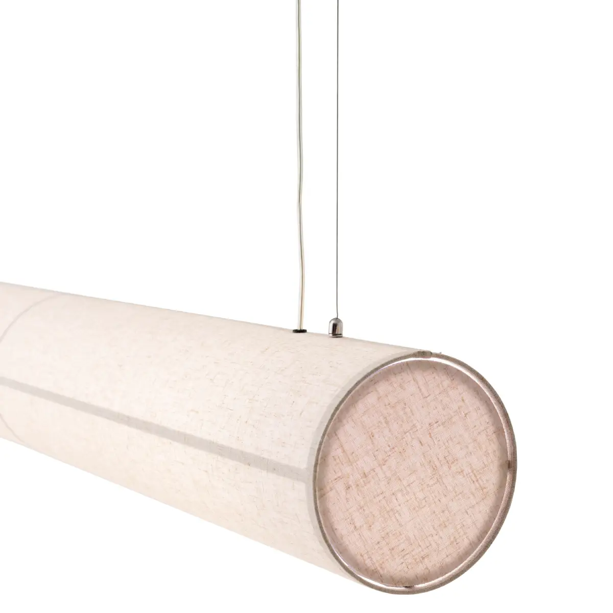 Hashira Linear Ceiling Lamp Linen Raw
