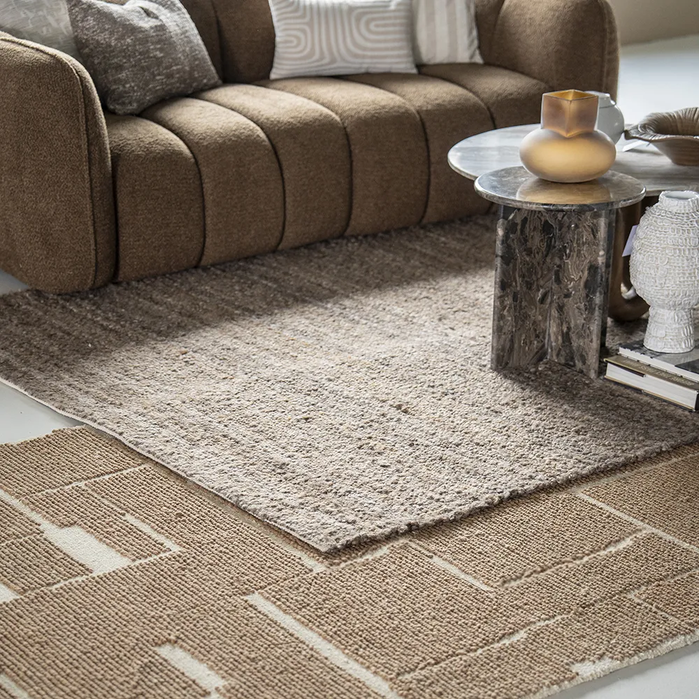 Rug Nami 190x290 cm Brown