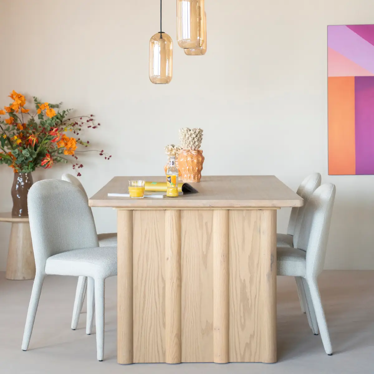 Jake Dining table 250x100 cm - natural