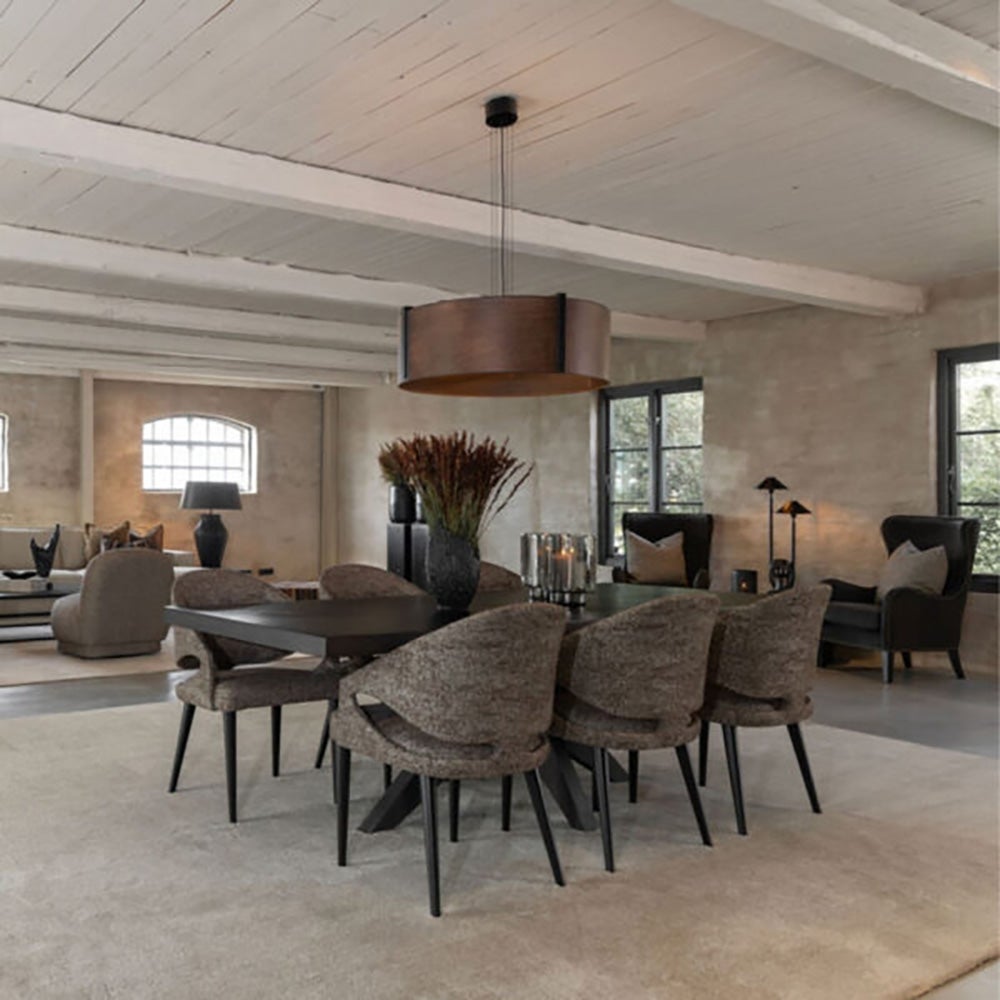 Vance dining chair - Bronzo Brown