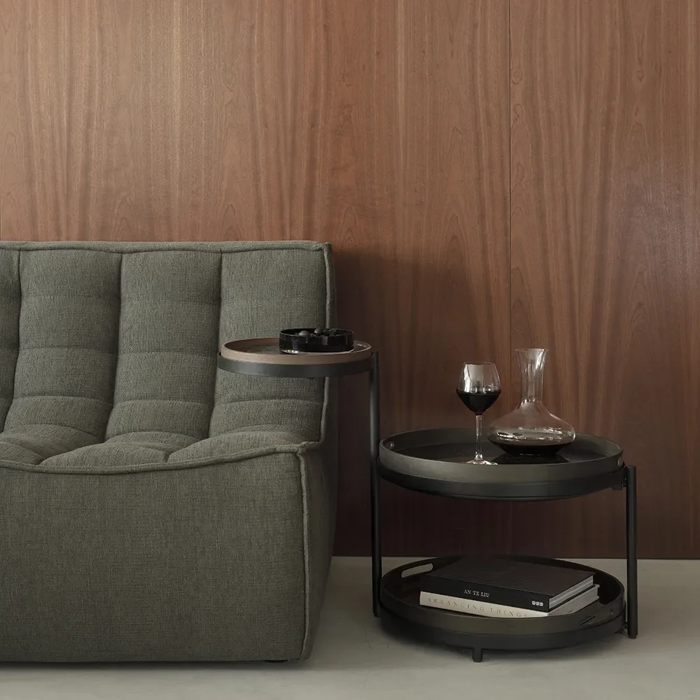 N701 3-seater sofa Moss