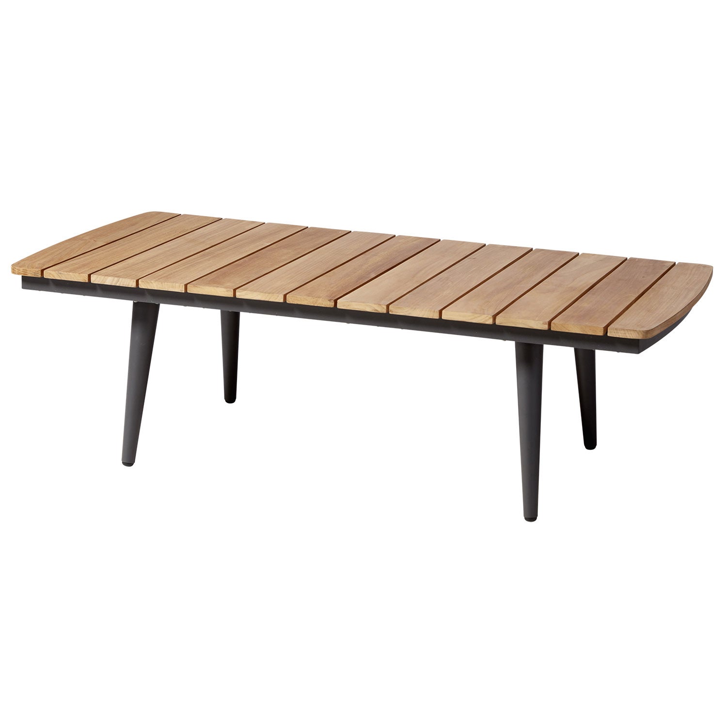 Rio coffee table anthracite/teak