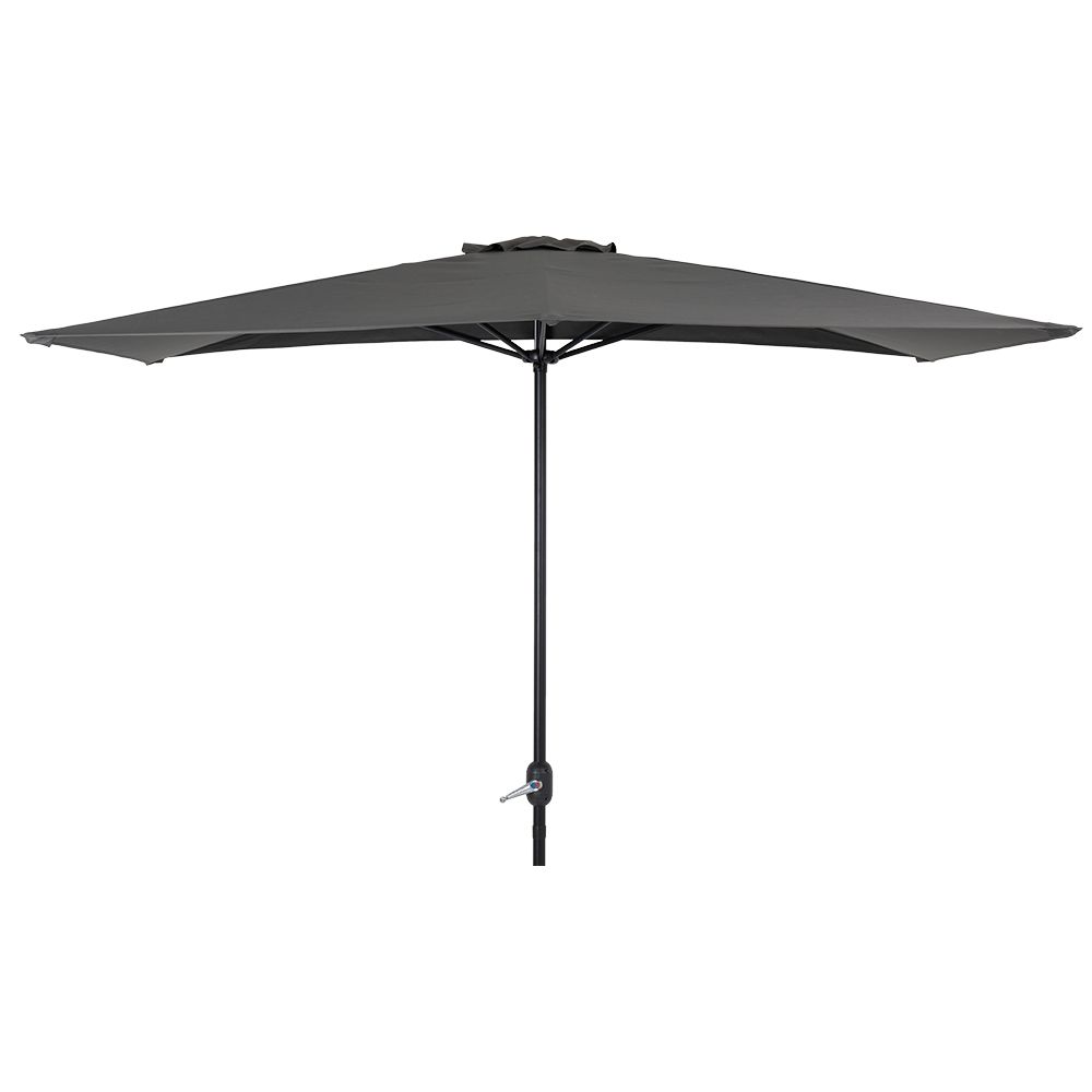 Cambre parasol 130x250 cm anthracite/grey