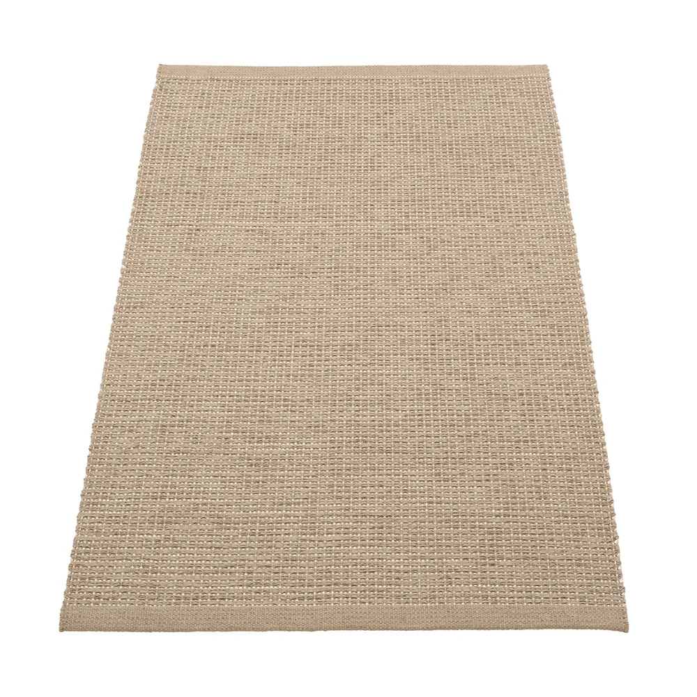 Emm carpet 70 x 120 cm Potato/Beige Metallic