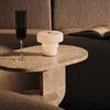 Champagne Glass 2-pack Ripple Smoked Grey