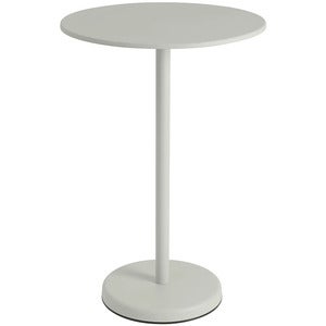 Linear Steel Bar table Ø70 cm Grey 