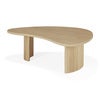 Boomerang Coffee Table Oak 90x61 cm