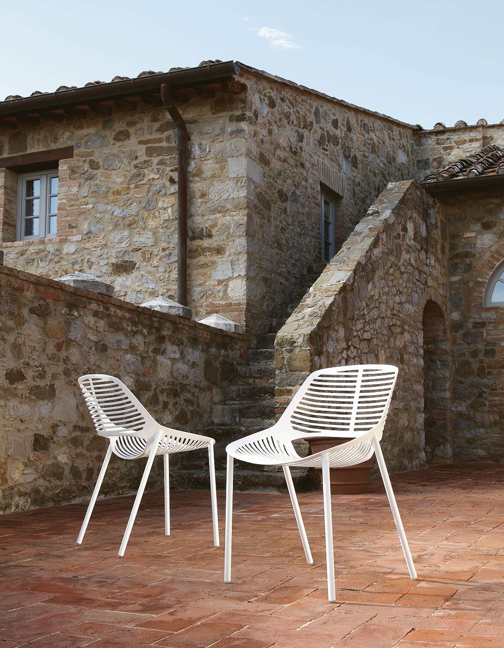Niwa Chair White Aluminium