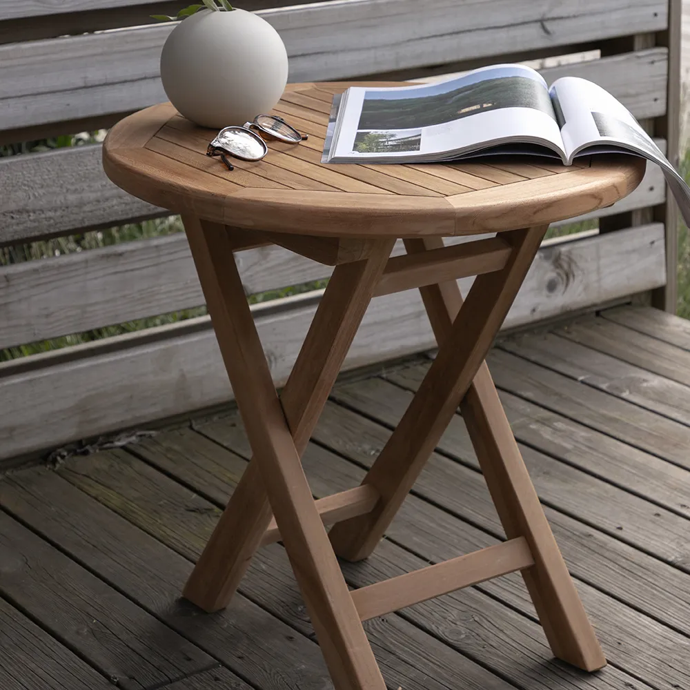 Kenya Side Table Ø50 cm Teak