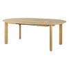 Comfort Circle Dining table with extension 132-202x132 Oak