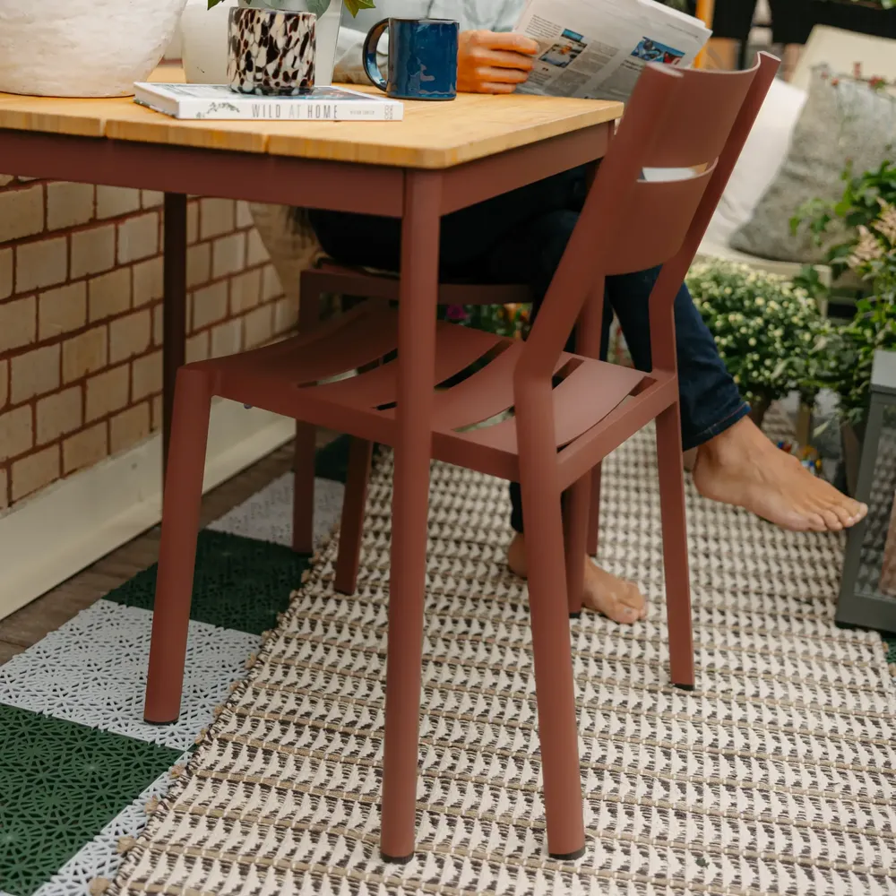 Delia dining chair Zin Red