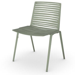 Zebra dining chair Green Tea