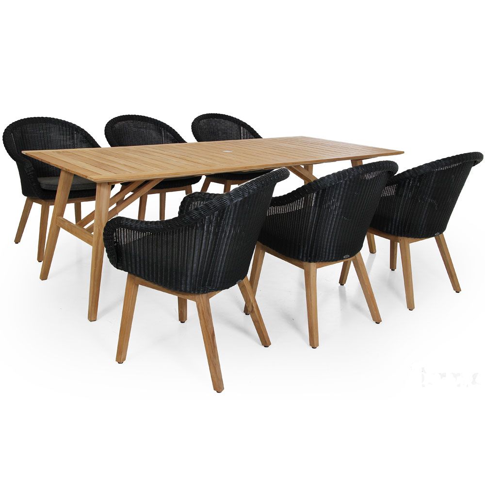 Beverly armchair black/grey