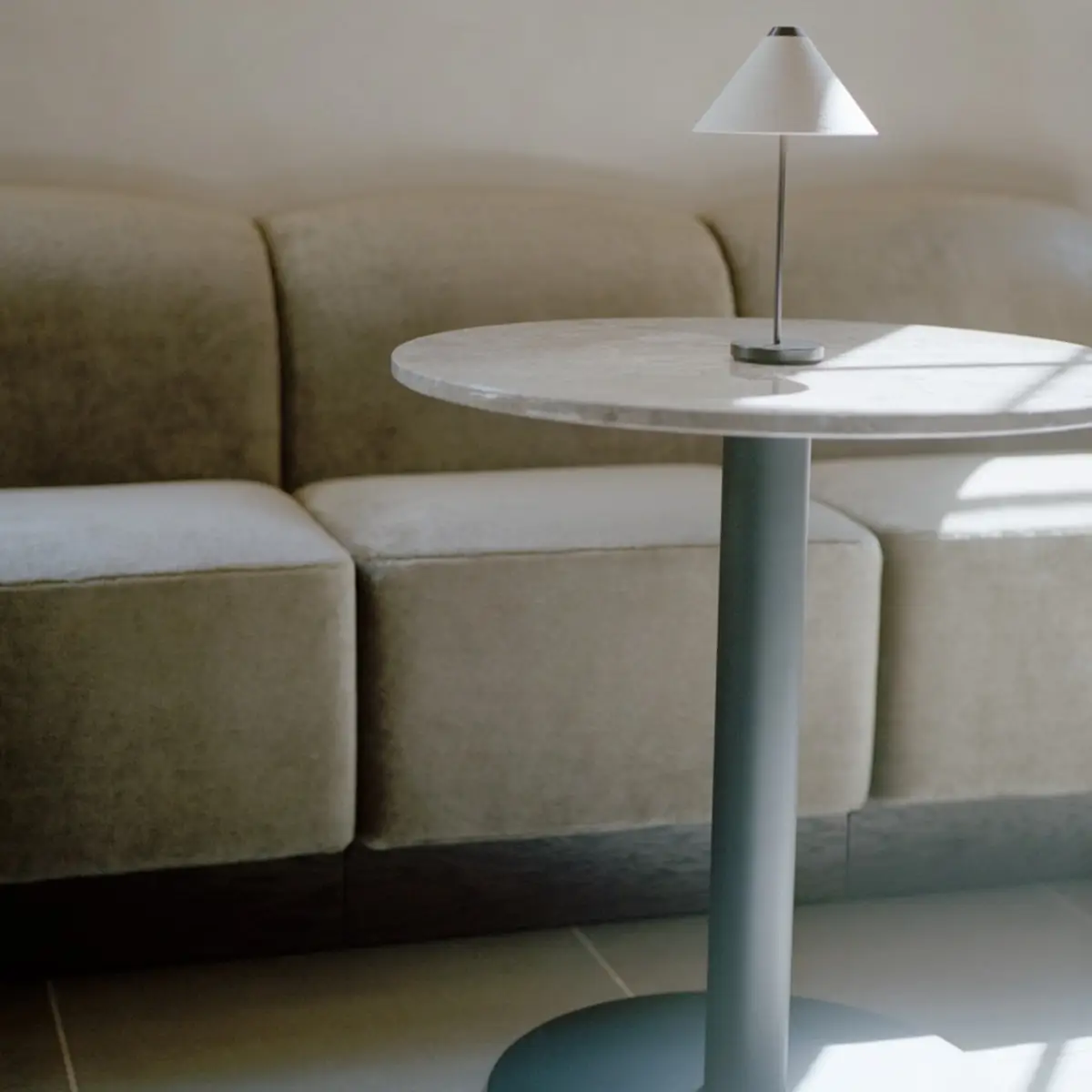 Florence Column Table Ø70 Kunis Breccia Marble