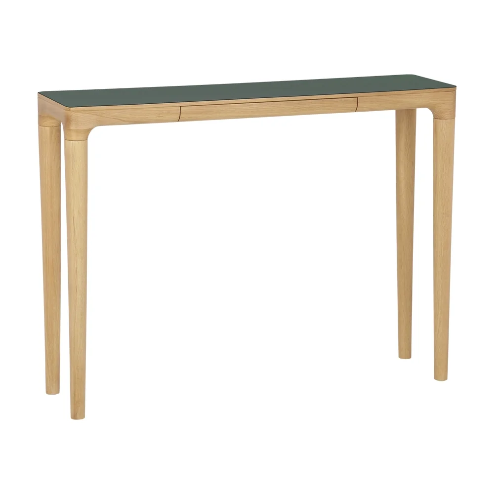 Heart'n'Soul Side Table 110x30x82 Oak/Moss Green