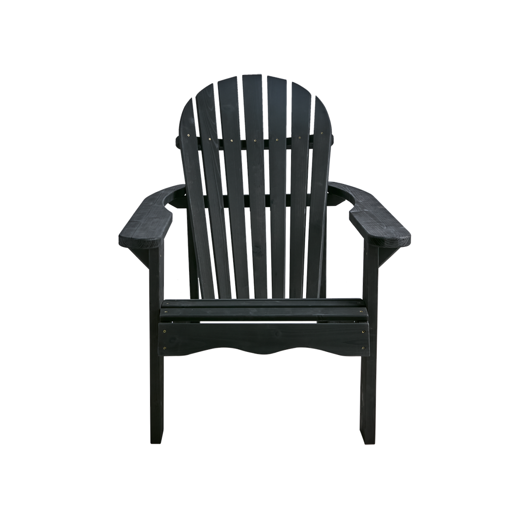 SKULE deck chair Black