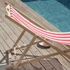 Dingla beach chair Red/White