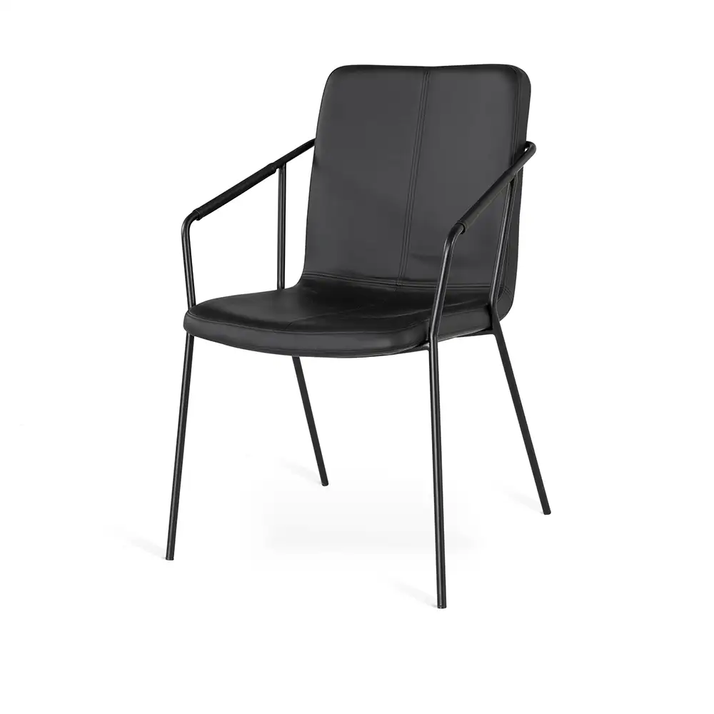 Evo Armchair black 2-pack