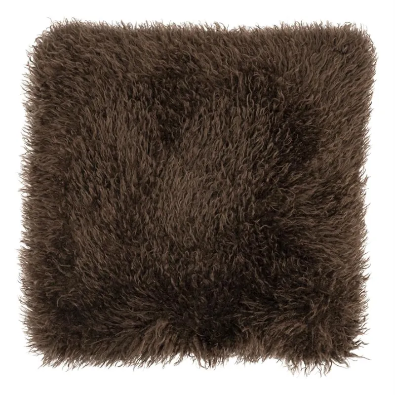Pillow Doodly 50x50 cm - dark brown 50x50x12 cm