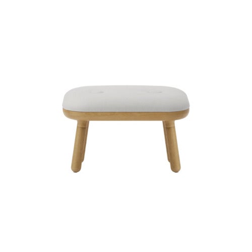 Paff Low Stool Oak/Sterling