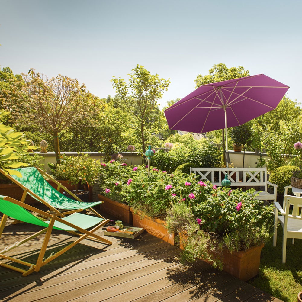 Alu-Twist parasol 300 cm cm cat.5 523 champagne