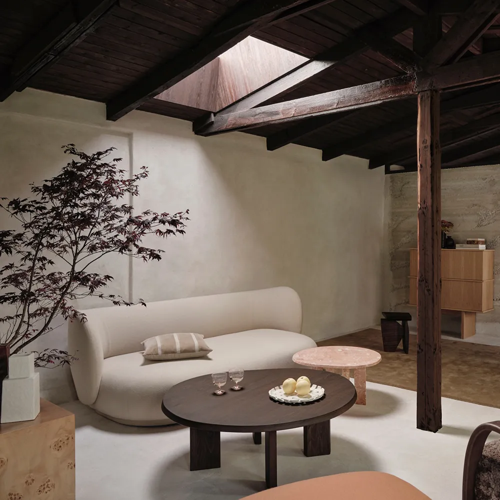 Tarn Coffee Table - Dark Stained Beech