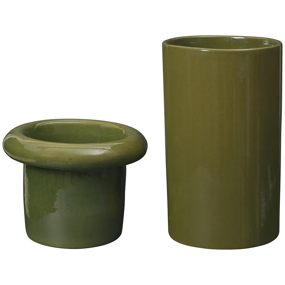 Rollo Pot H46 cm Moss Green