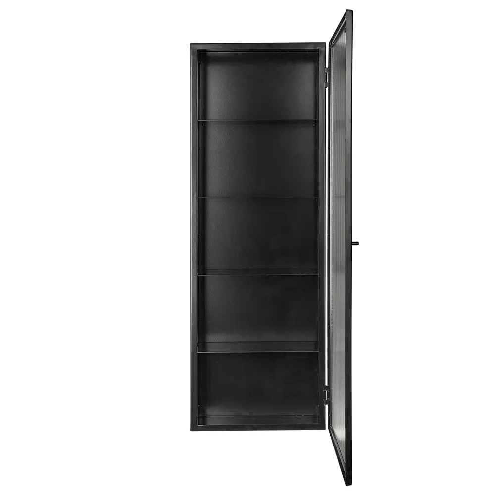 Bathroom Cabinet Haze Tall Black