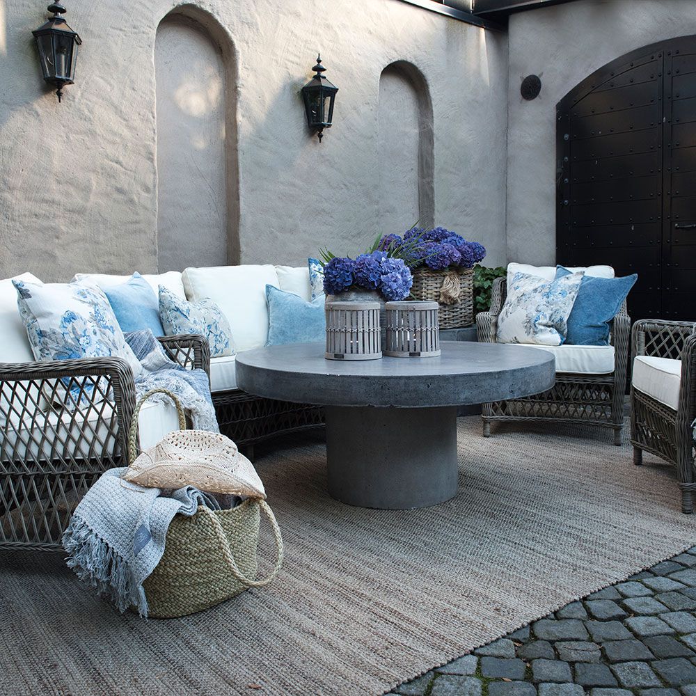 Marbella sofa vintage rattan excl. cushion
