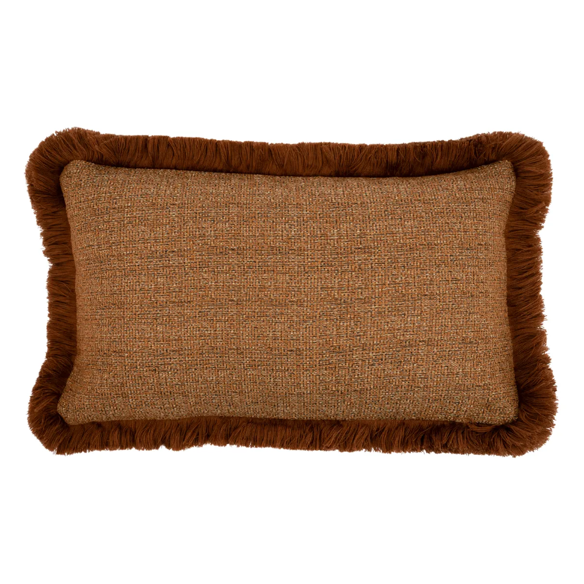 Joy 30x50x4,5 cm Polyester & down feather filling Siam brown