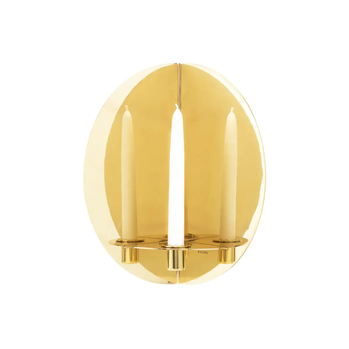 Twilight wall sconce brass