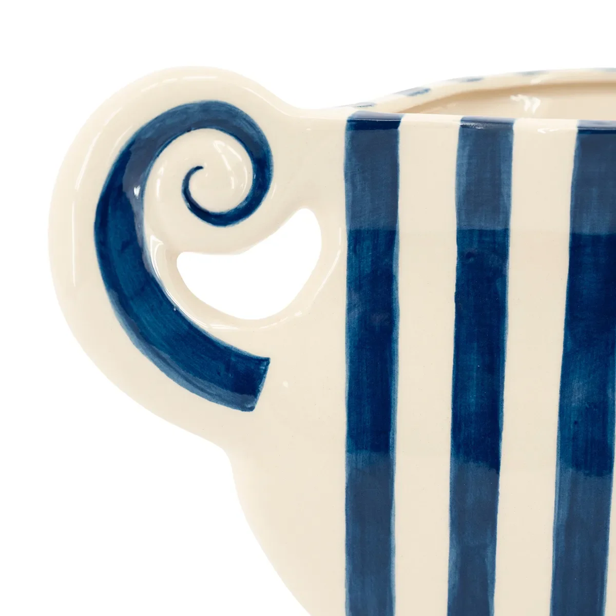 Decorative Vase Blu 3 H27 cm