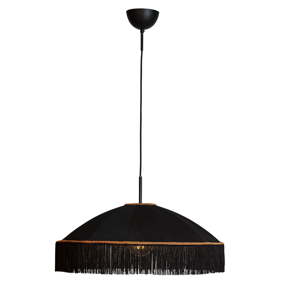 Francis ceiling light Ø60cm Black