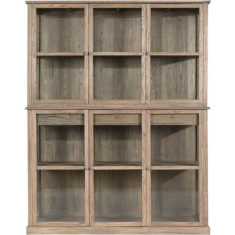 Display cabinet Denver Grey