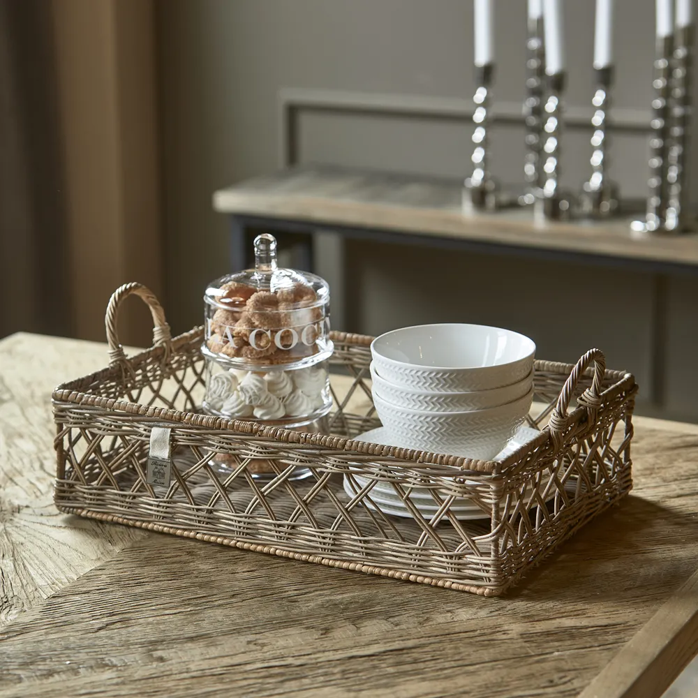 Rattan Tray Avenue Pierre 45×30