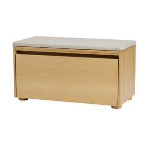 Storage Bench Hideaway Oak – White Sands
