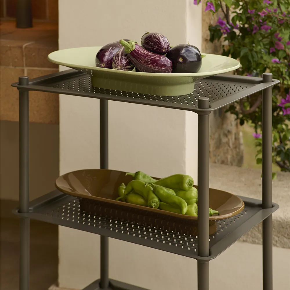 Flow Trolley 3 Layers Taupe 