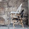 Sofie Rattan Chair Grey