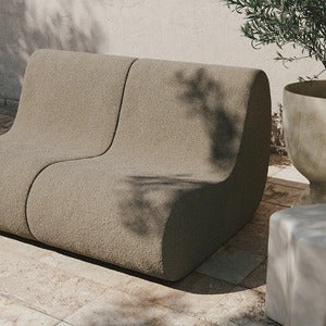 Rouli Center module Bouclé Sand
