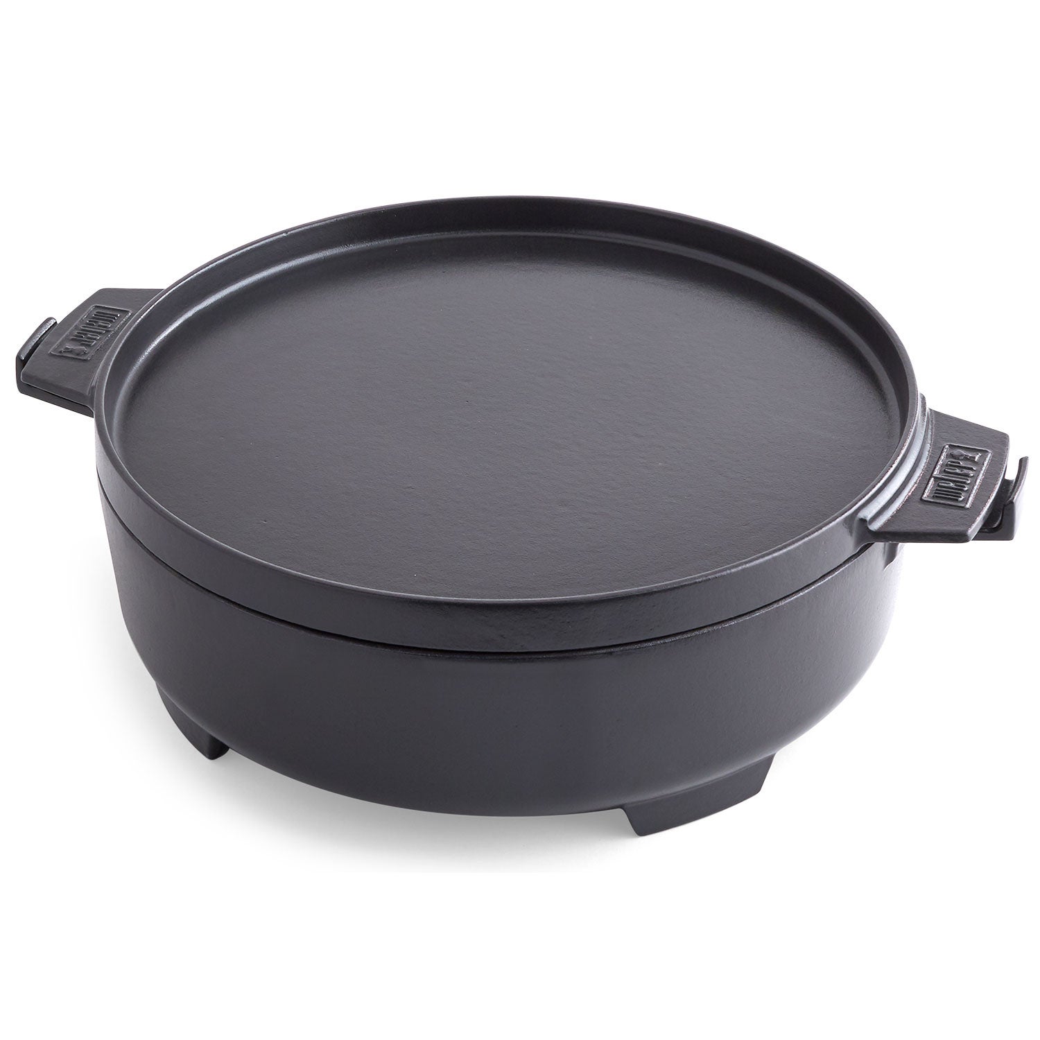 Cast iron casserole duo gbs black