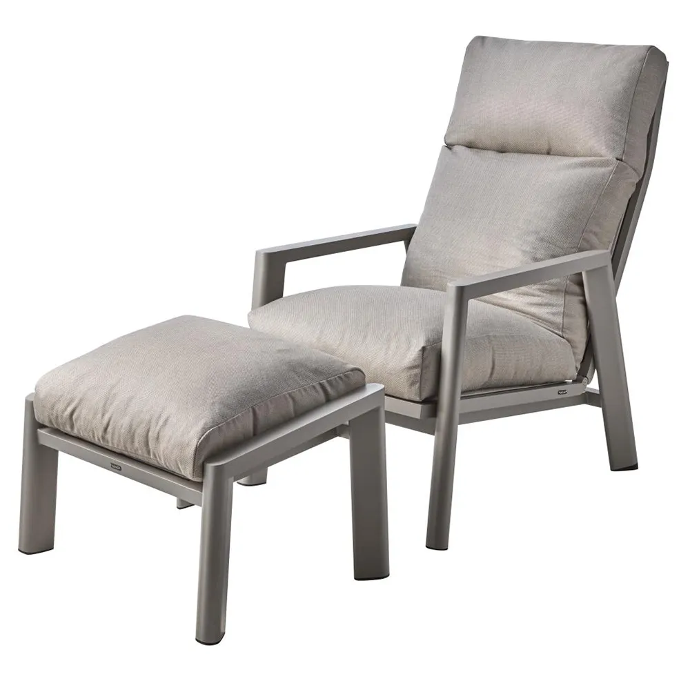 Slide recliner - Khaki/Tawny