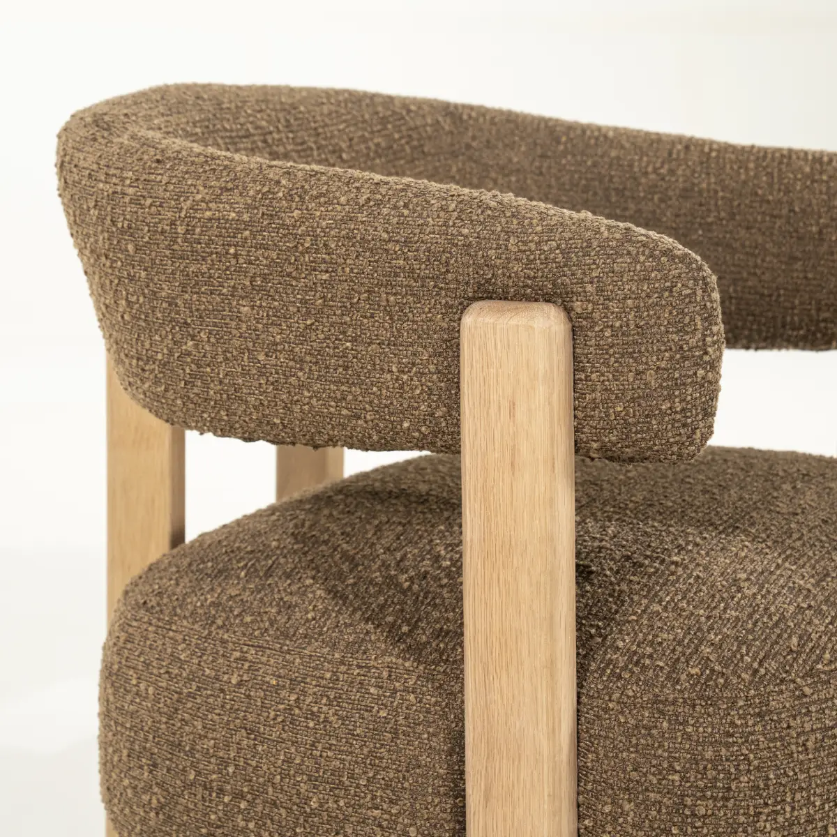 Lola Armchair - brown Hush