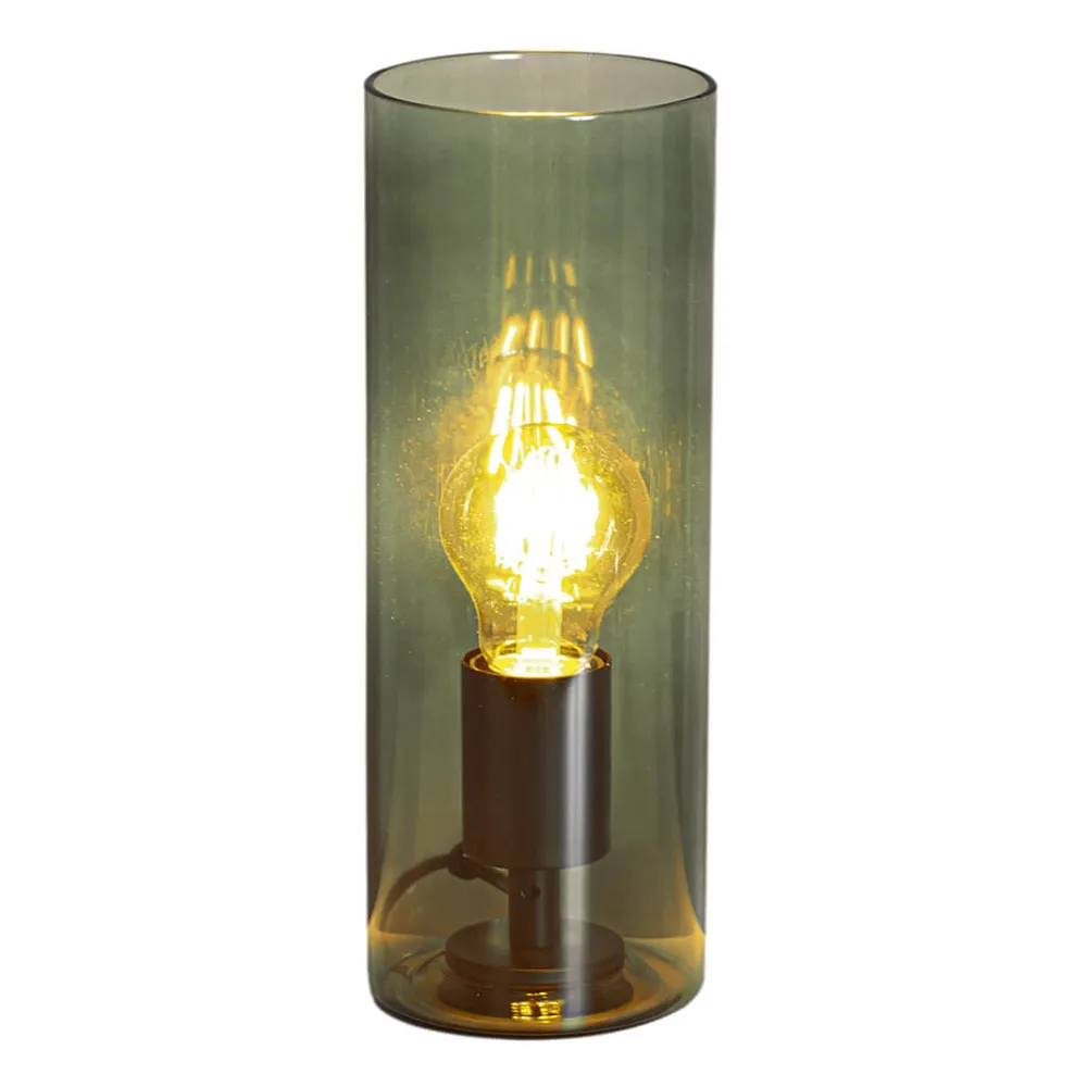 Flake table lamp 30cm Green