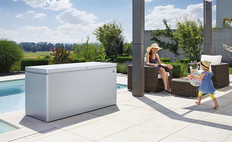 Loungebox 160cm dark grey Biohort