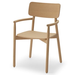 Hven Armchair Oak/White Soap