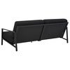 Lyra sofa Black / Teddy black