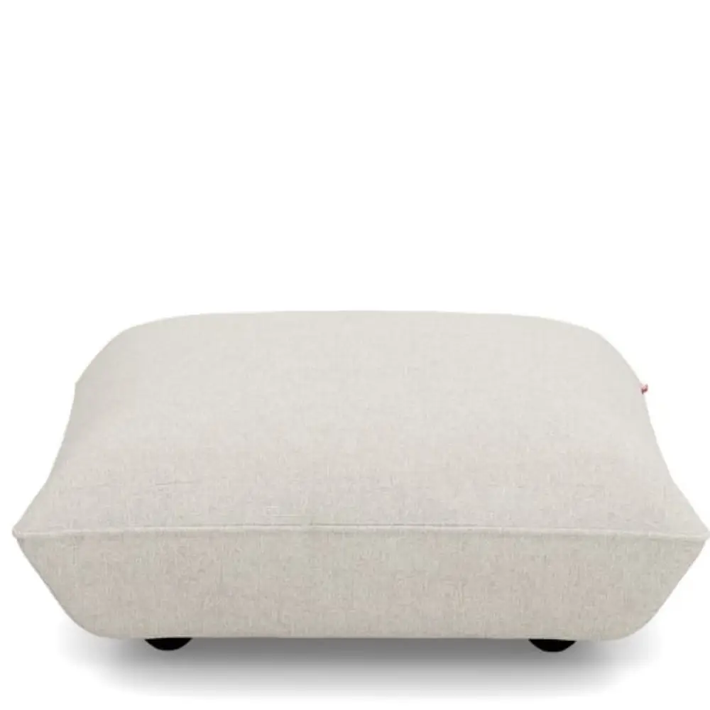 sumo hocker boucle recycled beige